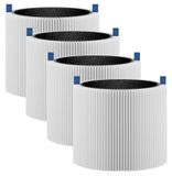 Pure Blue Filtres de remplacement pour Mini Max, avec filtre True HEPA et charbon actif, 4 pièces