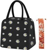 FonVan Lunchtassen Ontbijttas voor dames en heren, 6L Kleine Lunchtas met Bestekvak, Koeltas Geïsoleerde Tas, Opvouwbare Thermotas, Picknicktas, voor Werk, School, Picknick