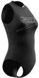 Speedo Endurance+ Logo Hydrasuit 1 Piece Dames Sportbadpak - Zwart/Wit - 40