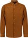 No Excess Overhemd Heren Lange Mouw Casual Regular Fit Coton XXL Caramel