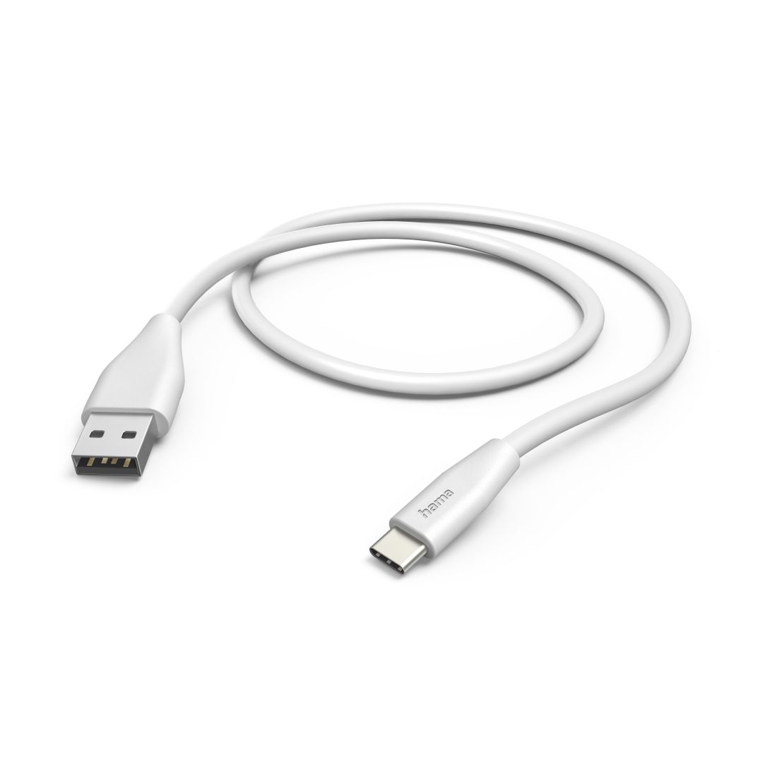 Hama USB-kabel - USB 2.0 - USB A naar USB C - 1.5 m - Wit