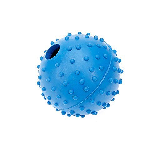 Classic Rubber Nobby Ball with Bell for Dogs