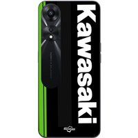 Maniacase Etui Oppo A78 5G Kawasaki Floride Moto Marseille logo