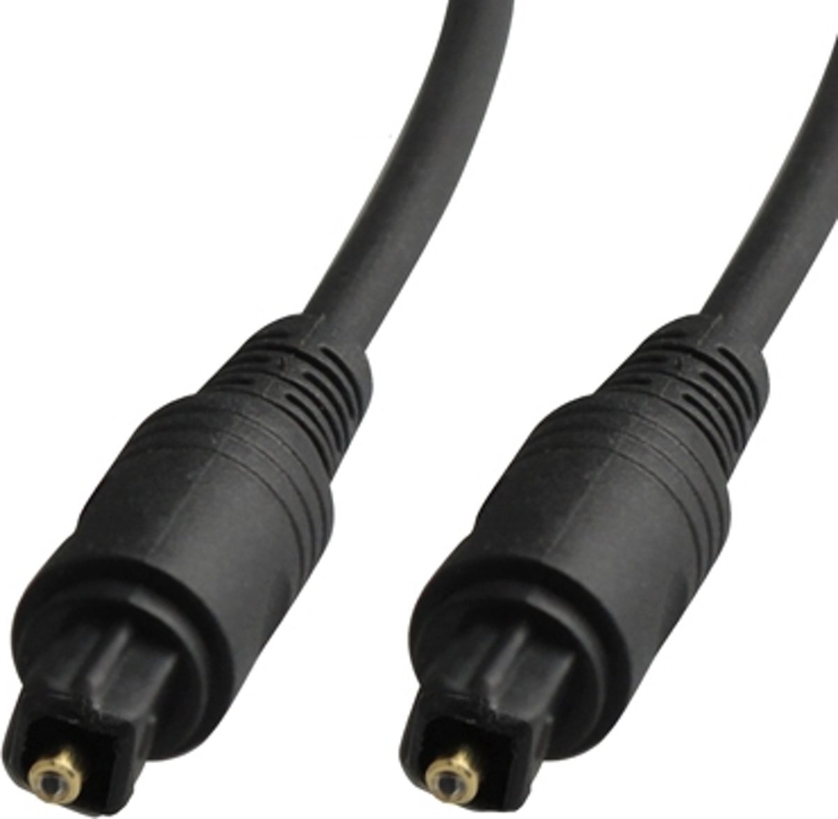 - Digital Audio Optical Fiber Toslink Kabel, Kabel Lengte: 3m, OD: 4.0mm (Gold Plated