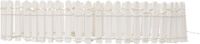 Feeric lights & Christmas Feeric lights and christmas Kerstdorp hek afsluiting/omheiningen - wit licht - L144 cm x H4,5 cm - kunststof