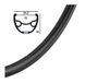 Ryde Rigida Rival Velg Disc 27,5" noir