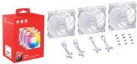 XPG VENTO 120 ARGB PWM 3 Pack, White