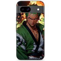 Google Pixel 8a Hoesje One piece Zoro manga anime 3D art Maniacase