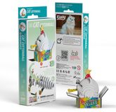 EUGY 3D Puzzel - Katten - Cottonball