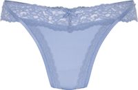Hunkemöller Dames Lingerie String Elliena - Blauw - maat S