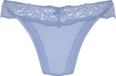 Hunkemöller Dames Lingerie String Elliena - Blauw - maat S