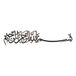 iwa concept Bismillah Islamitische metalen muurkunst, Basmala Arabische kalligrafie decor, housewarming cadeau voor moslims tijdens Ramadan, Eid en Hadj (70 x 15,7 inch, zwart)