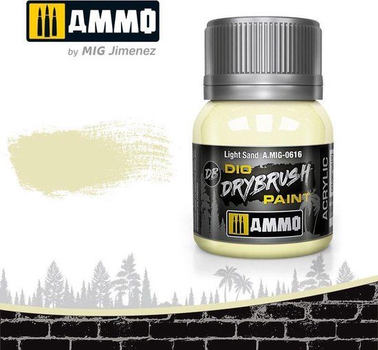 Ammo Mig Jiminez - Drybrush Light Sand - MIG0616 - 10ml