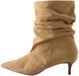 Next - Femme - Bottines en cuir souple Forever Comfort® à talon - Marron