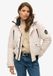 Superdry City Bomber matelassé Femme Gris chiné