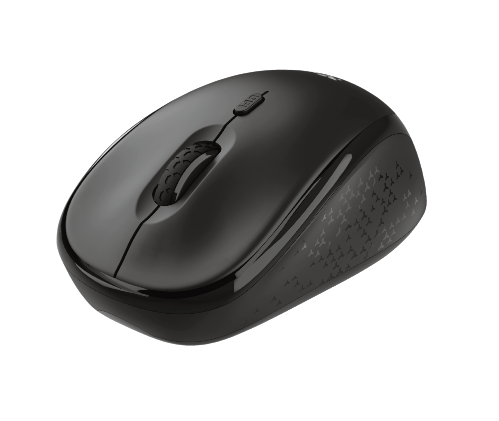 Trust TM-200 Compact Draadloze Muis - Zwart