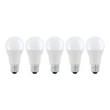EGLO 5 stuks E27 ledlampen, Edison lamp, ondoorzichtig, 8,5 watt (komt overeen met | à 60 watts), 806 lumens, ampoule blanc chaud, 3000 K, A60, Ø 6 cm