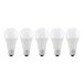 EGLO 5 stuks E27 ledlampen, Edison lamp, ondoorzichtig, 8,5 watt (komt overeen met | à 60 watts), 806 lumens, ampoule blanc chaud, 3000 K, A60, Ø 6 cm