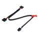 Akyga AK-SC-25 electriciteitssnoer Zwart 0,45 m