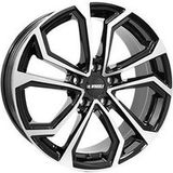 ITWHEELS ELLA noir brillant poli avant 6.5Jx16 5x112 ET35