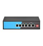 LINK LKSPOE4G1 Gigabit Network Switch 4 poorten PoE+ 60W + 2 uplinkpoorten 10/100/1000