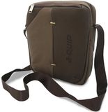 Merkloos AQUIP Laptoptas Schoudertas Nylon Bruin 10 inch