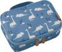 Fresk Petite glacière enfant 2,5 L – Sac à lunch garçon – Sac à lunch thermique – Avec compartiment à couverts – Sac à lunch hydrofuge – Bleu – Dino