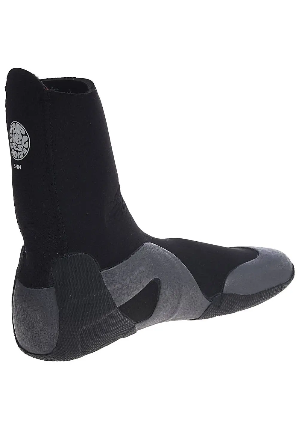 Rip Curl Dawn Patrol 5mm Round Toe Wetsuit Boots - Black