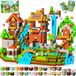 300 Pièces Blocs de Construction Magnétiques pour Jeu Créatif