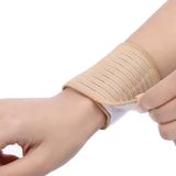 CHPN Polsbandage - Polsband - Polsobdersteuning met klittenband - Sportband voor pols - Met verstelbaar klittenband - Beige - 1 stuks