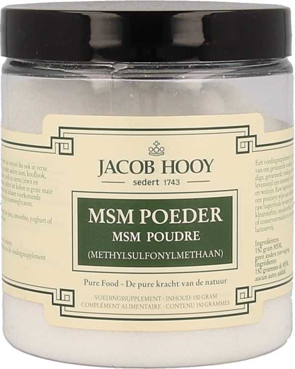 Jacob Hooy MSM Pure Food Poeder