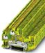 Phoenix Contact 3212455 Bloc de jonction Jaune, Vert