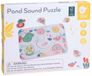 Classic World Classic World houten puzzel poel geluid educatief speelgoed