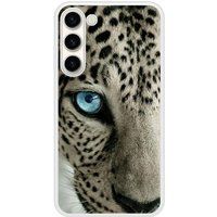 Samsung Galaxy S23 Oeil de leopard Verstevigd hoesje met sublimatie bedrukking