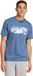 adidas Sportswear Camo Linear Graphic T-shirt Heren Blauw S