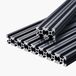 VEVOR 10-delige set van 2000 mm aluminium profielen met T-groeven, 2020 aluminium profiel, geanodiseerde lineaire rail volgens Europese normen, sleufprofiel voor 3D-printers, CNC-machines, doe-het-zelf, lasergraveren, zwart