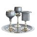 Havdalah Zion Judaica Havdalah Set metaal bedekt met emaille - leisteen blauw/grijs