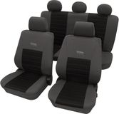 Petex Autostoelhoezen - Active Sports - Zwart