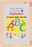 KIDS COLOURING BOOK Alphabetical Colouring Book | Learn Letters with Fun