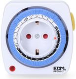 Programmeur EDM 24 heures 3500 W 250 V 16 A