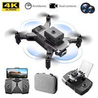 SZSMART KY912 Mini obstakel ontwijkende drone (4K - autonomie: 12 min - zwart)