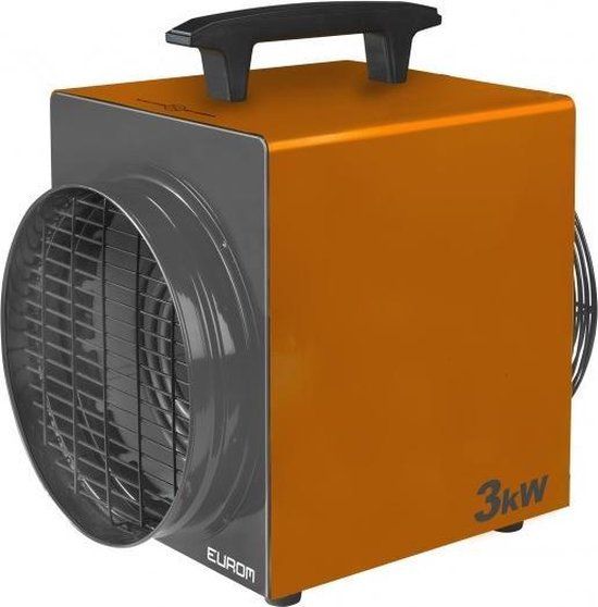 Eurom Heat Duct Pro 3.3 - Ventilatorkachel - 3300W - Oranje