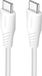 Swissten câble USB-C vers USB-C - 100W Power Delivery - 1,5 mètre - Blanc