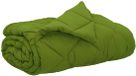 vidaXL Couette d'été 200 x 200 cm été 200 gsm vert