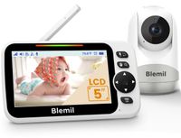 Babyfoon met camera - 5 inch scherm - 30 uur batterij