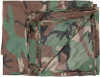 MFH Multifunctioneel zeildoek Tarp Woodland 300 cm x 300 cm