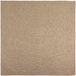 Agira Tapis De Surface Carré Moiré Naturel 240 X 240 Cm
