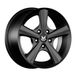 in.pro. FS-616N-5112C45666-serie-4 D&W velg Monza nero 7x16 5/112 ET45