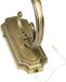 Licht-Erlebnisse Marlene Wandlamp E14 Metaal Albasterglas Brons/Wit