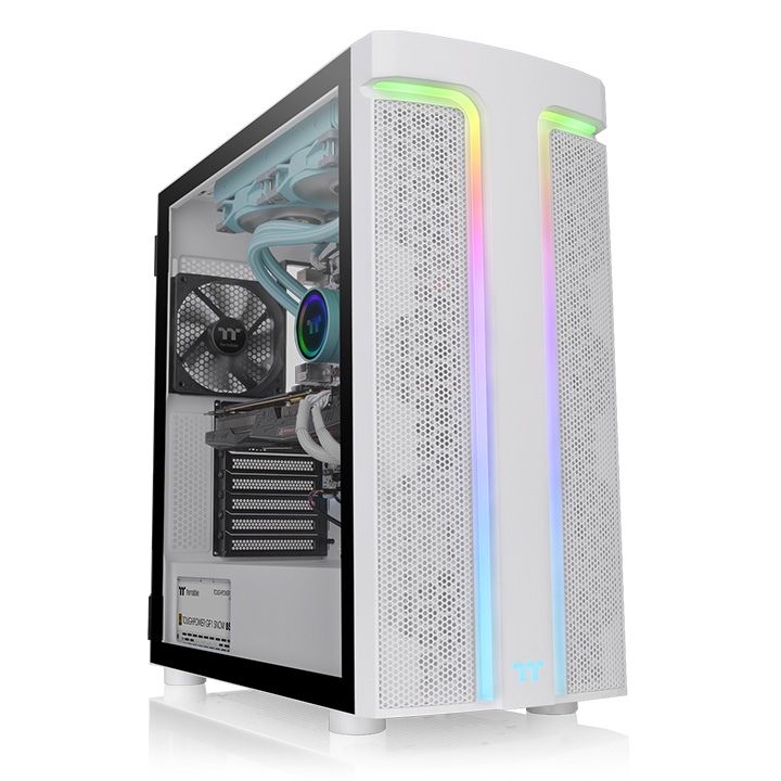 Thermaltake H590 TG ARGB - White - PC Case